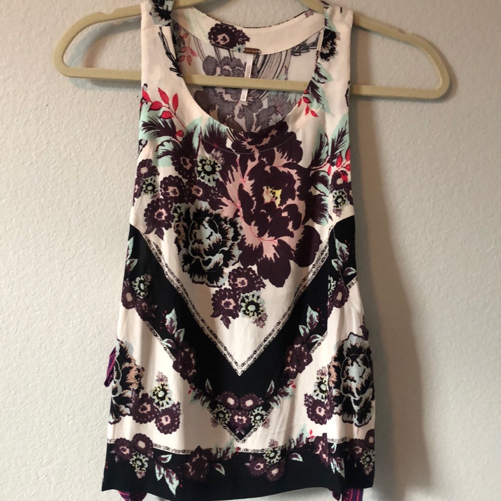 Free People Side Tie Top